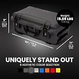 NANUK 935 Pro Photo Kit Case Graphite Waterproof Camera Hard Case Dividers view 6