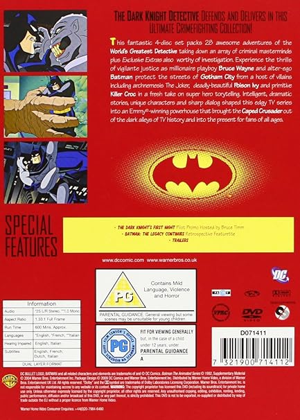 Amazon Com Batman The Animated Series Volume One Dvd Batman Movies Tv Amazon Com Batman The Animated Series Volume One Dvd Batman Movies Tv