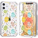 LuGeKe Happy Easter Eggs Print Case for iPhone 12