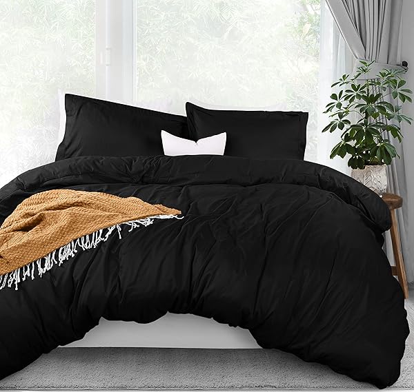 Utopia Bedding Duvet Cover King Size Set 1 Duvet Cover with 2 Pillow