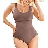 Nebility Bodysuit Shapewear for Women Tummy Control Body Shaper Faja Waist Trainer Seamless Body Suit Going Out Tops