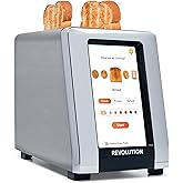 Revolution R180 Connect Touchscreen Smart Toaster with High-Speed InstaGLO Technology – Choose from 6 Bread Types, 7 Browning