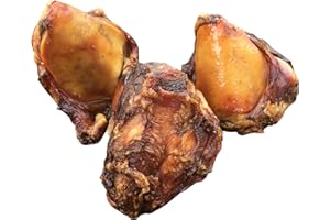 K9 Connoisseur Dog Bones Made in USA for Small and Medium Breed Dogs Natural Long Lasting Meaty Beef Knee Cap Bone Treats Best for Dogs Upto 50 Pounds 1 Pack 3 Count