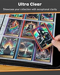 Uniclife 500 Counts MTG Card Sleeves Colored Matte