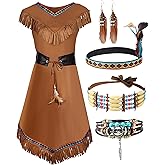 Haysandy Women's Halloween Costume Maiden Princess Outfit for 60s 70s Lady Halloween Cosplay Dress