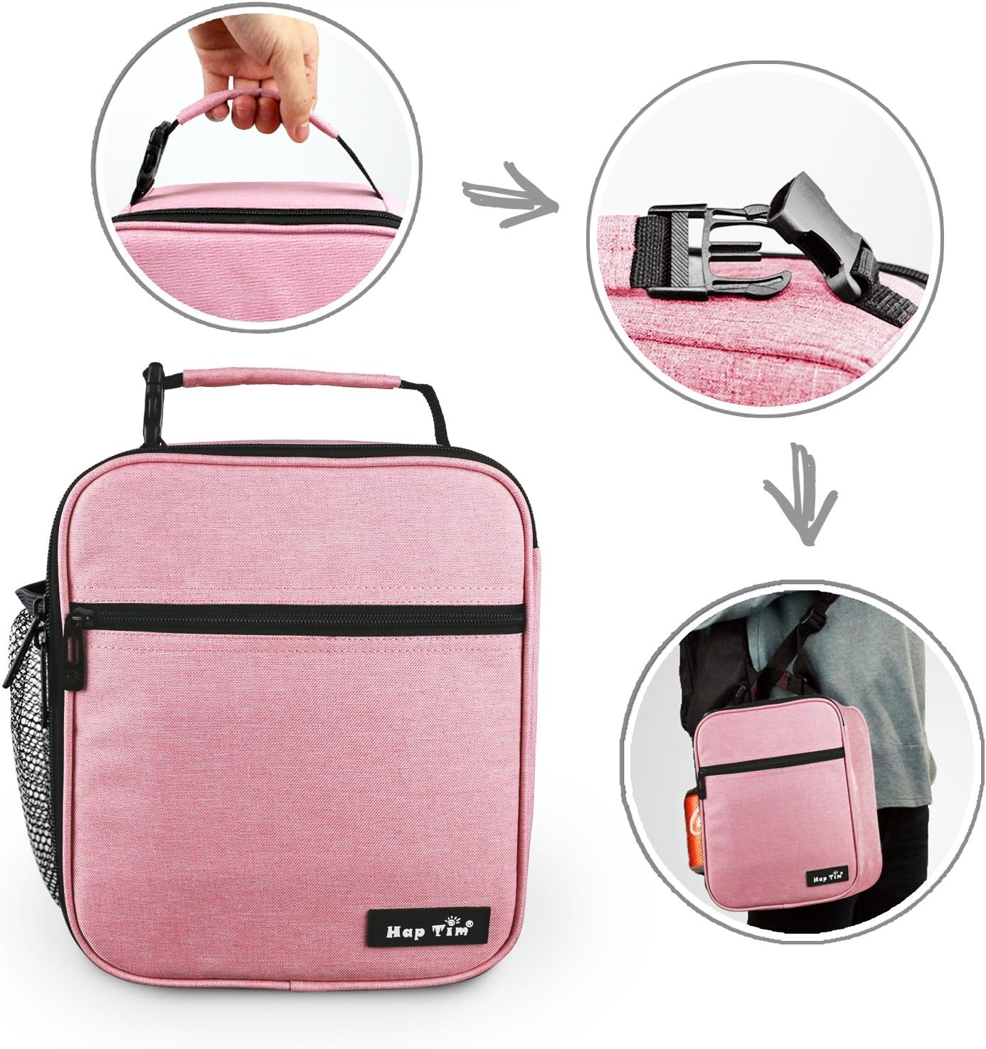 Hap Tim Insulated Lunch Bag for Adults & Kids - Image 4