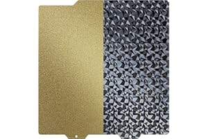 TIOPY 184x184mm PEO PEI Build Plate for Bambu Lab A1 Mini, Diamond PEO+Textured PEI Flexible Spring Steel Sheet Double Sided Textured PEO PEI Heated Bed for Bambu Lab A1 Mini