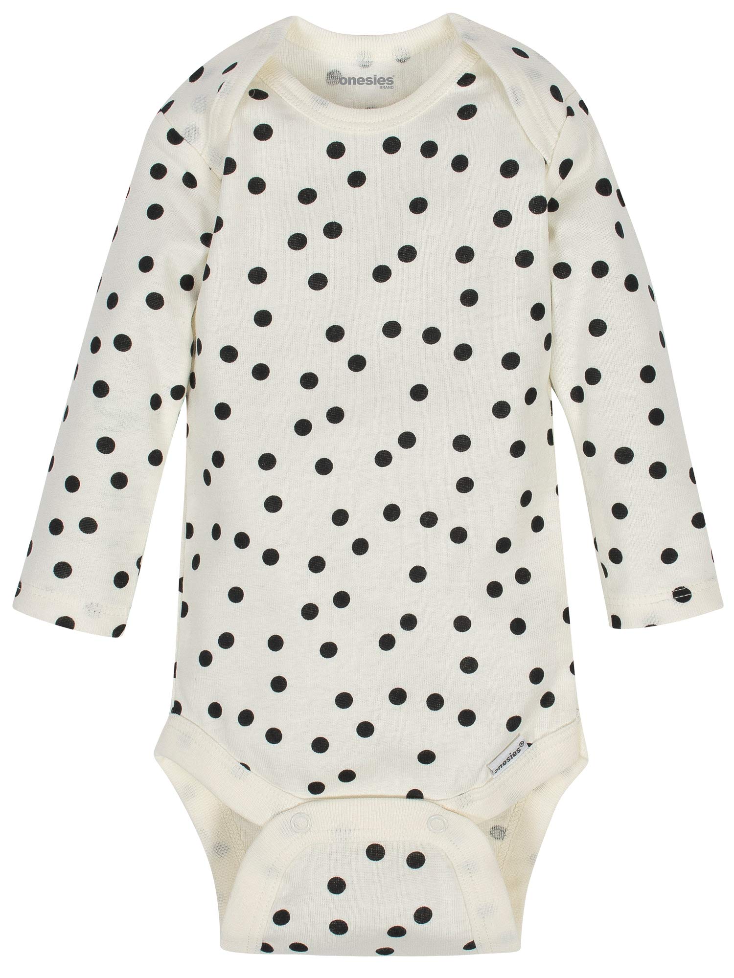 Onesies Brand, Unisex Baby, 6-Pack Long Sleeve Bodysuits