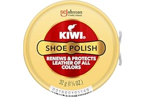 KIWI Shoe Polish, Neutral, 1 Metal Tin, 1.125 oz