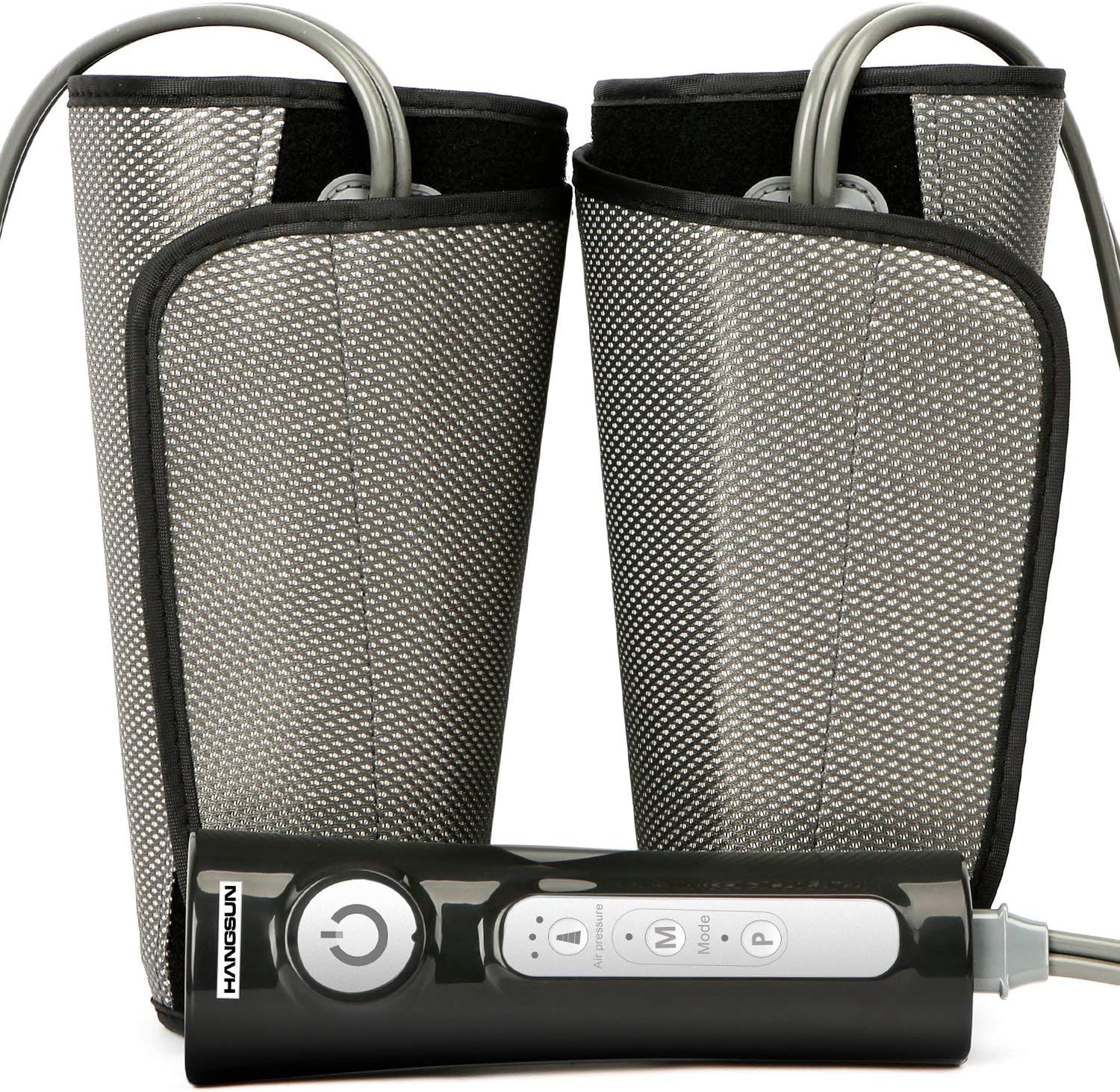 Hangsun Leg Massager for Circulation Air Compression Foot Calf Arm Wrap Massage Muscle Pain Relief MC70 with Rechargeable Handheld Controller 2 Modes 3 Intensities: Health & Personal Care