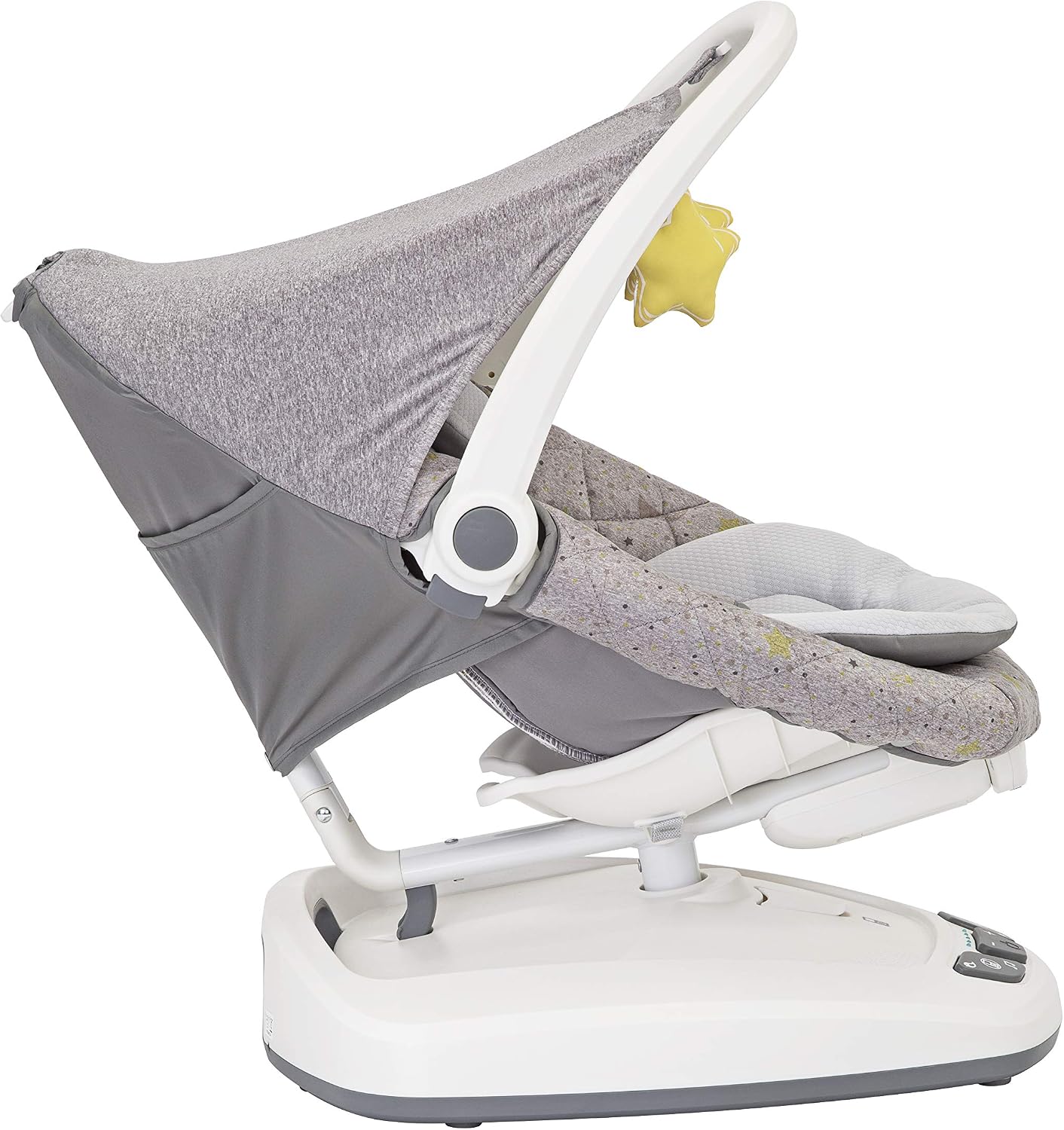 Graco Move With Me Soother with Canopy, 5-Speed Settings with Vibration, Stargazer - Image 5