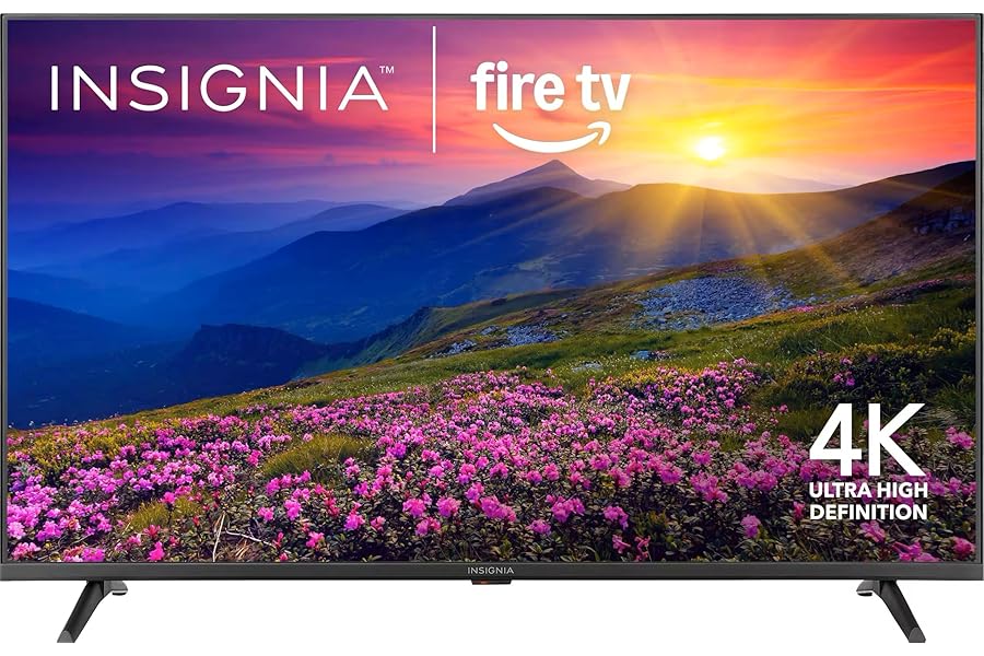 INSIGNIA 50" Class F50 Series LED 4K UHD Smart Fire TV, Voice Remote with Alexa, Stream Live TV Without Cable