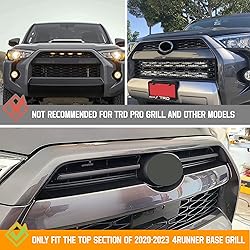 Upgraded 4 PCS Led Grill Lights Compatible with