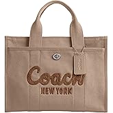 Coach Cargo Tote Bag with Bow Print