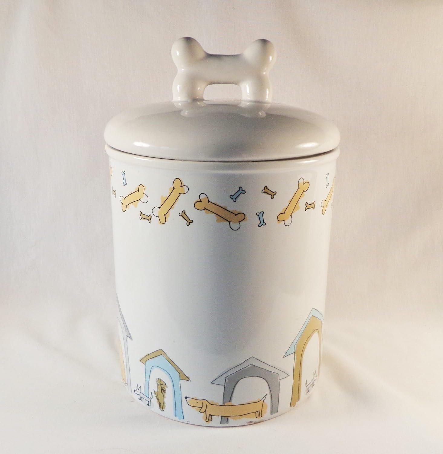 dog bone cookie jar