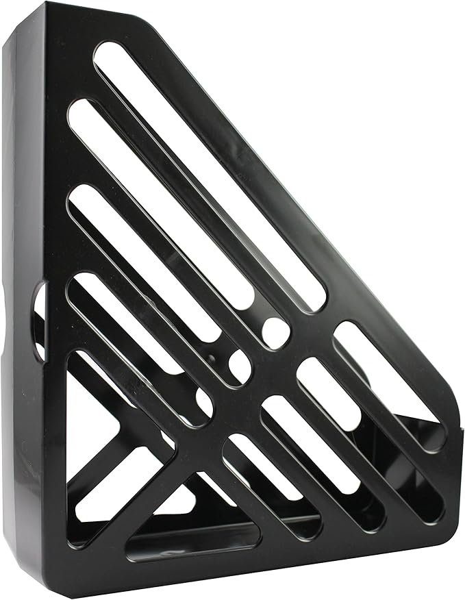 QConnect Magazine Rack, Black Amazon.co.uk Office Products