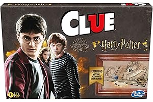 Hasbro Gaming Clue: Wizarding World Harry Potter Edition Board Game | Family Games for Kids, Teens, and Adults | Mystery Games | Ages 8 and Up | 3 to 5 Players