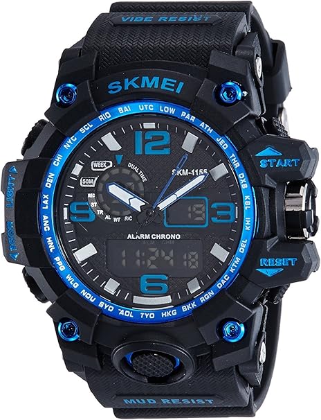 skmei watch blue colour