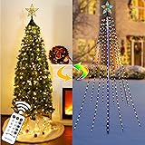 Twinkle Star Christmas Tree Lights with Star