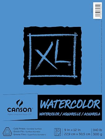 Canson XL watercolour pad