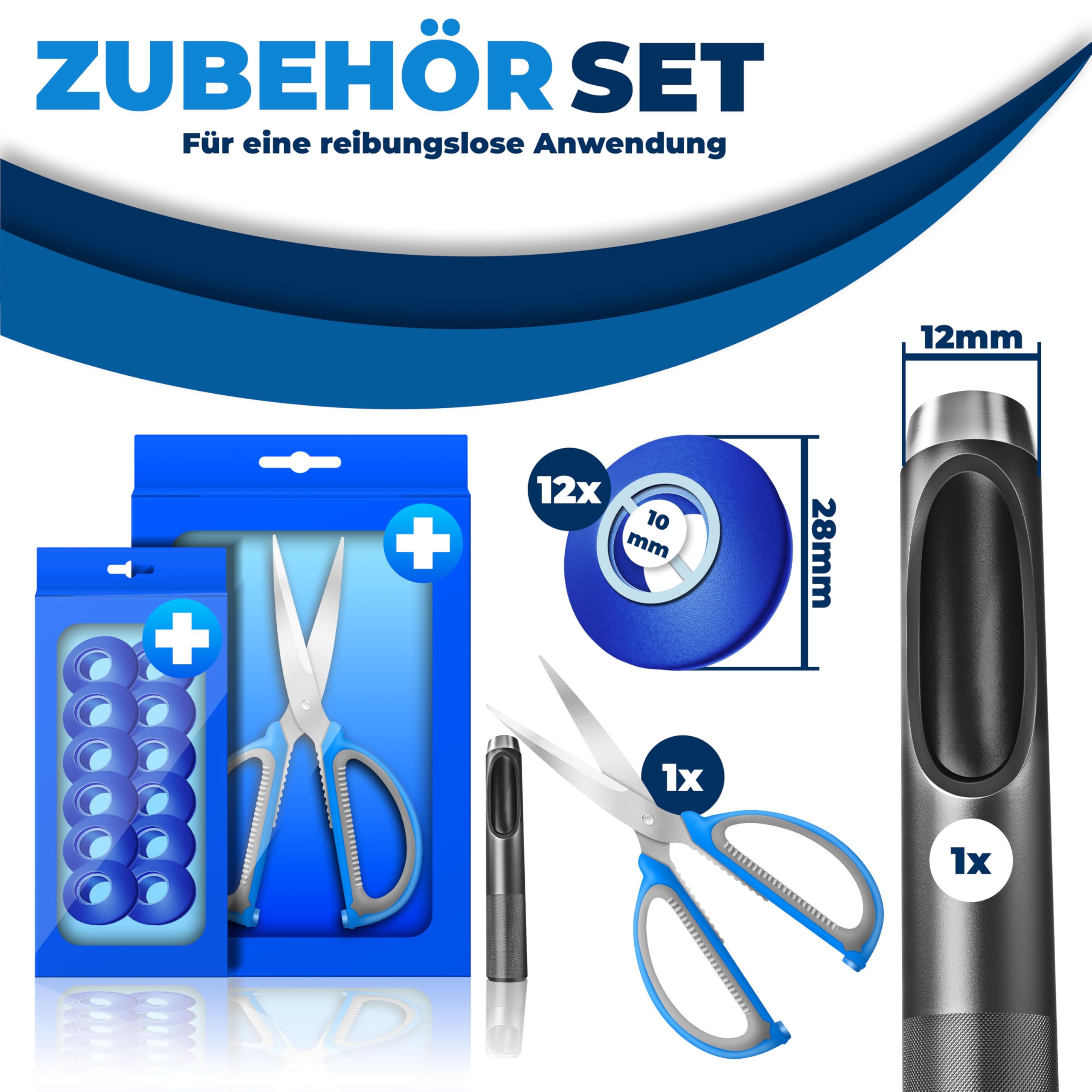 KESSER® Pool Solarabdeckplane Rund Ø 366 cm, Solarfolie 120 µm, Solarabdeckung Solarplane zuschneidbar, Poolheizung Wassererwärmung Wärmeplane, Poolsolarplane mit 1x Schere, 1x Lochzange & 12x Ösen 7