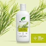 Dr Organic Tea Tree Purifying Conditioner Oily Scalp Vegan Cruelty Free 265ml view 6