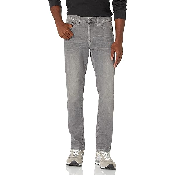 Jeans da uomo classici alla caviglia bianchi slim fit denim da uomo gamba dritta jeans affilati casual slip, rosa, XL