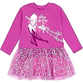 Marvel Spider-Man Spider-Gwen Ghost Spider Girls French Terry Dress Toddler to Big Kid