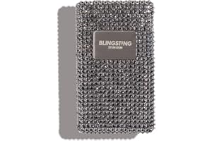 BLINGSTING High Voltage Stylish Stun Gun for Women - Professional Grade Self Defense - Safe On/Off Switch - Wrist Strap - Batteries Included - Compact & Lightweight