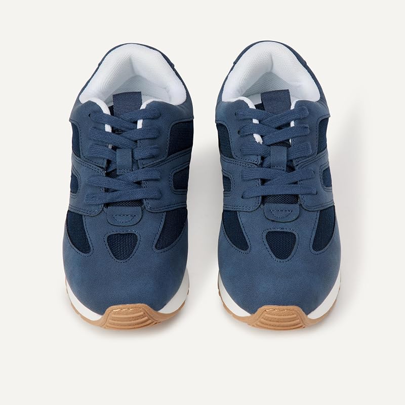 Sneakers con Lacci Unisex - Bambini e ragazzi, Blu Marino, 36 EU
