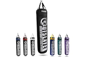 Outslayer Filled Punching Bag 100 lbs Heavy Bag | Kicking & Boxing Bag for Boxing, Taekwondo, Kickboxing, Martial Arts MMA He