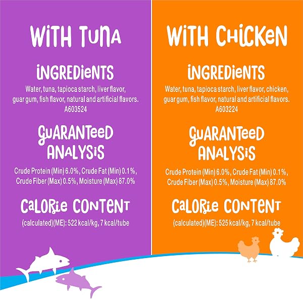 PURINA FRISKIES LIL’ LICKABLES WITH CHICKEN OR TUNA VARIETY PACK LICKABLE CAT TREATS  – 5 OZ. (PACK OF 10)