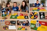 PMS Bottle Flip Challenge Set 14 Pieces Cards Board Spinner Hoopla Rings view 5
