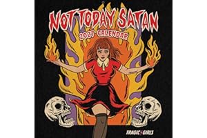 Tragic Girls 2027 Wall Calendar: Not Today Satan