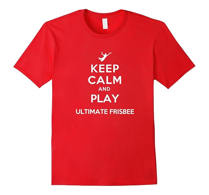 red color ultimate frisbee jersey