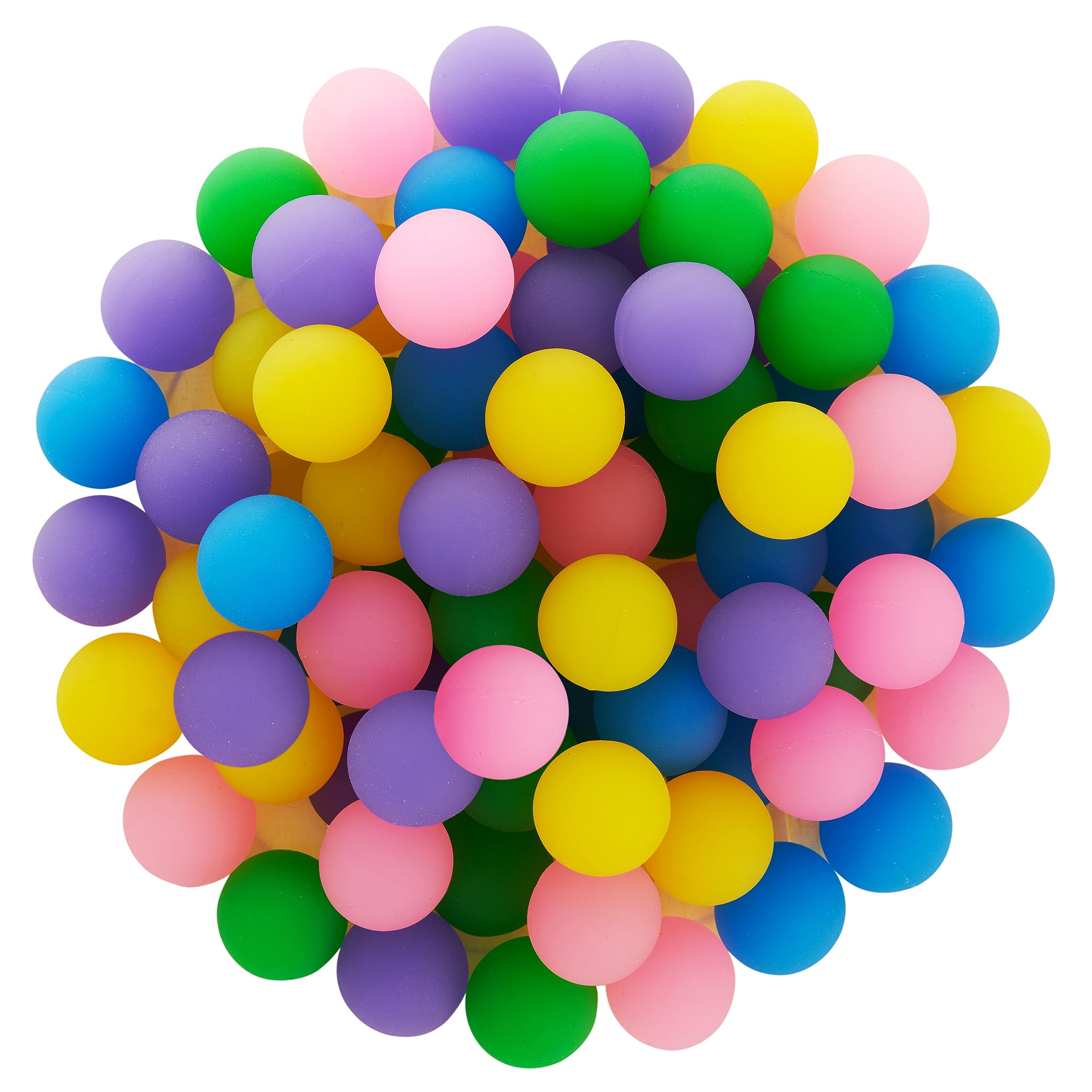 THE TWIDDLERS - 85 Small Bouncy Balls for Kids Party Bags - Mixed Colour Mini Bouncy Balls for Pinata Fillers, Rubber Balls for Kids Birthday Party Bag Toy Favours, 1" / 2.5cm