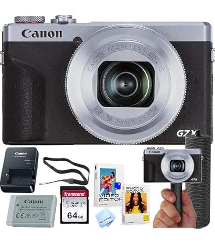 Amazon.com : Canon PowerShot G7 X Mark III (Silver) Digital Camera
