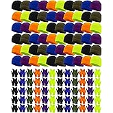 Liitrsh 120 Pcs Winter Beanies and Gloves for Homeless Hats and Gloves Bulk for Men Women Adult Warm Fleece Skull Cap