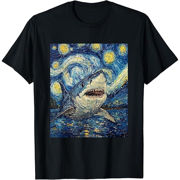 【超希少】shark designed vintage shirt Vintage Sears Kings Road Shirt Mens Large Blue Shark Mega