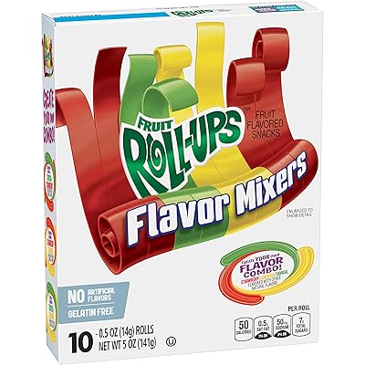 Betty Crocker Fruit Snacks Roll-Ups Variety Snack Pack, 5 oz