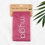 Myga Yoga Mat Bag Raspberry – Lightweight, Water-Repellent, 70x15cm view 7