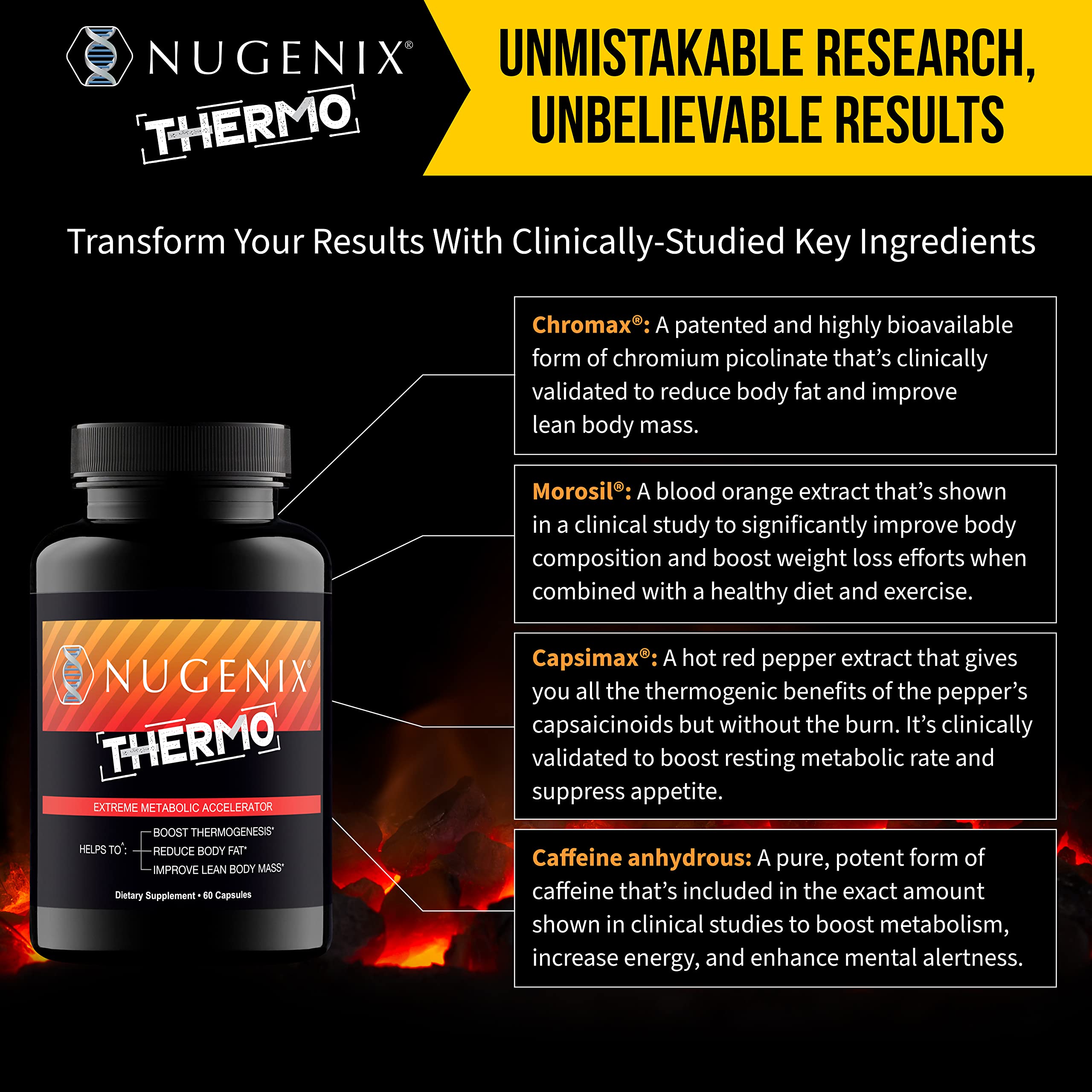 Nugenix Total-T - Free and Total Testosterone for Men Thermo - Thermogenic Fat Burner Bundle