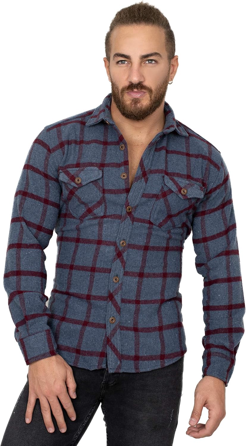 Camisa Leñadora Camisas Estilo LeÃ±ador Hombre Outfit Camisa LeÃ