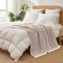 Snuggle Sac Heather Taupe Throw Blanket for