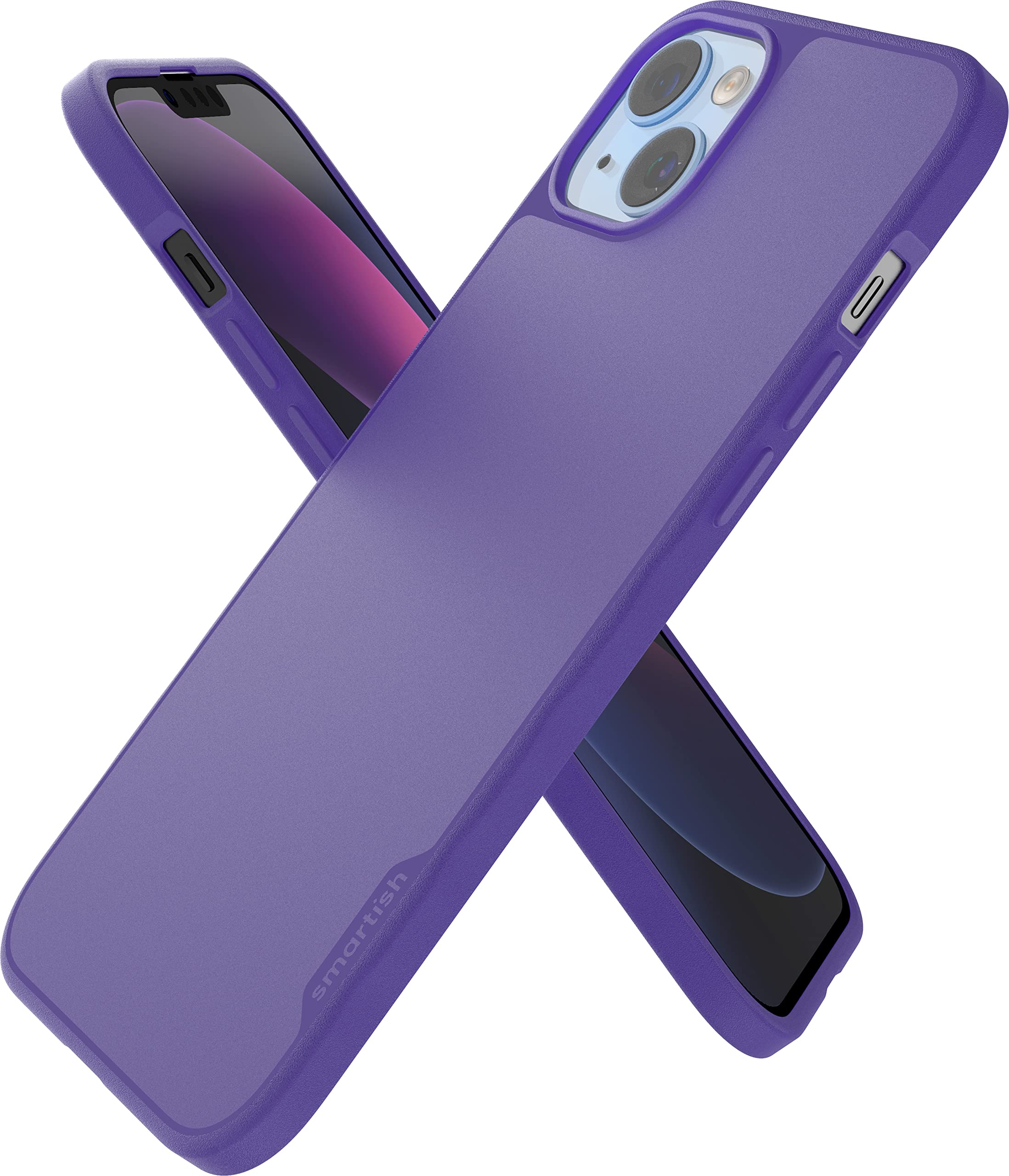 Photo 1 of Smartish® iPhone 14 Plus Slim Case - Gripmunk Compatible with MagSafe [Lightweight + Protective] Thin Grip Cover with Microfiber Lining - You're Just Jelly