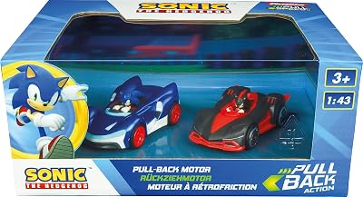 Pull & SPEED Carrera Sonic the Hedgehog 2 Vehicle Set 1:43 Scale