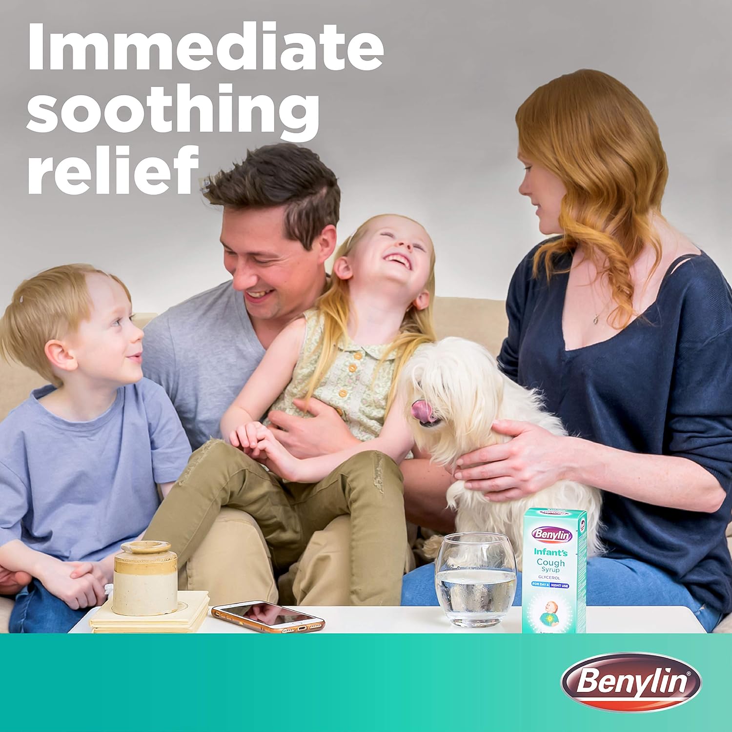 Benylin Infant’s Cough Syrup Apple Flavour (1x 125 ml), Effective Tickly and Dry Cough Medicine - Image 3