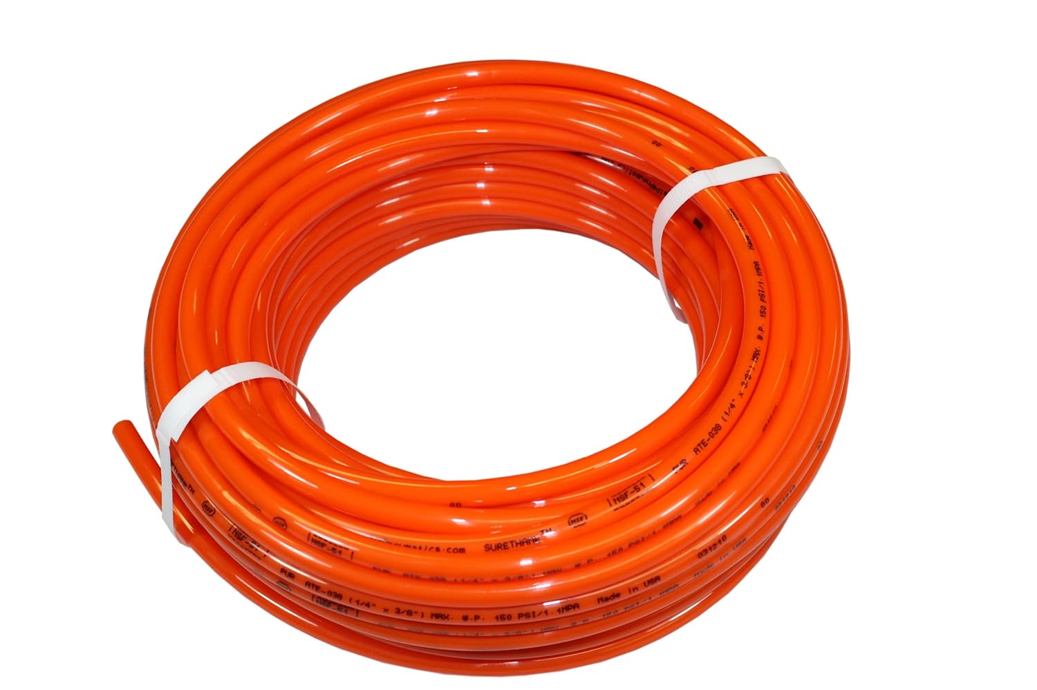 ATP Orange 3/16 ID x 5/16 OD 500 feet Length 3/16 ID x 5/16 OD Advanced