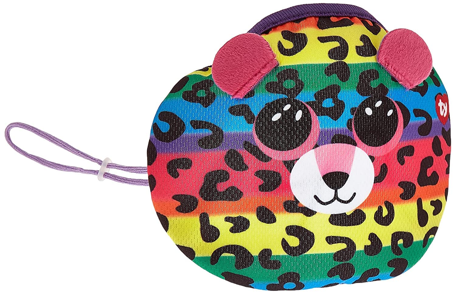 Ty UK Ltd Dotty Leopard Beanie Boo Face Mask Multicoloured