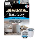 Bigelow Tea Earl Grey Black Tea K-Cup Pods, 22 Count Box | Caffeinated, 22 Total K-Cup Pods